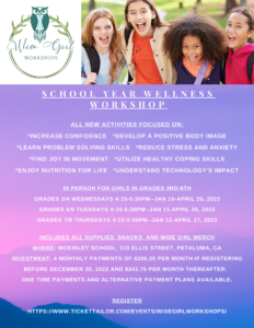 School Year Wellness and Girls In-Service