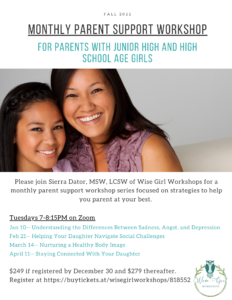 School Year Wellness and Monthly Parent Meeting
