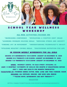 School Year Wellness Workshop